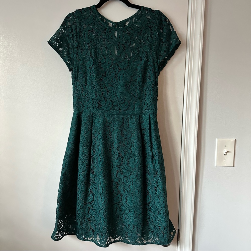 J.Crew Alisa Dress in Leavers Lace